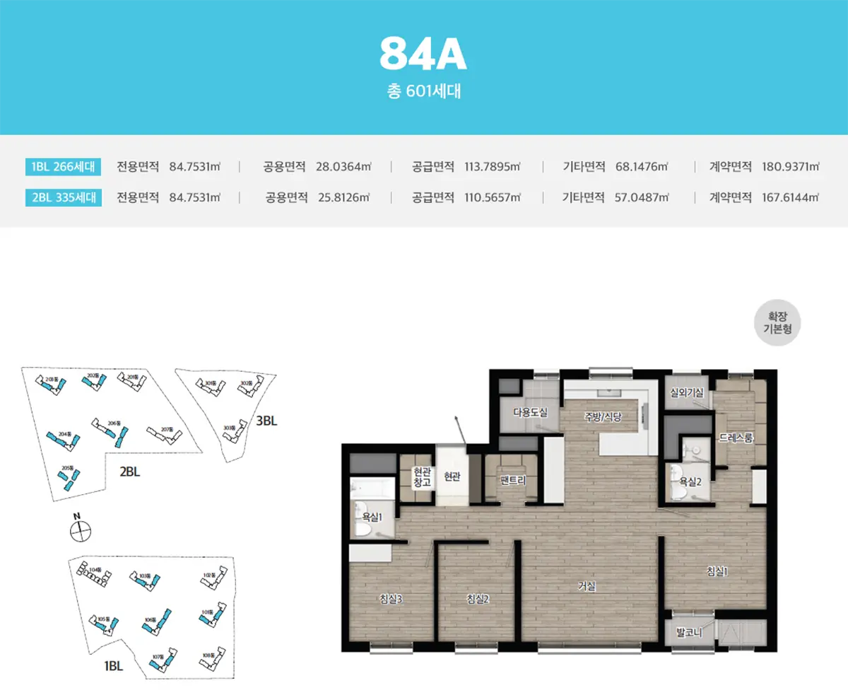 84aType 세대수